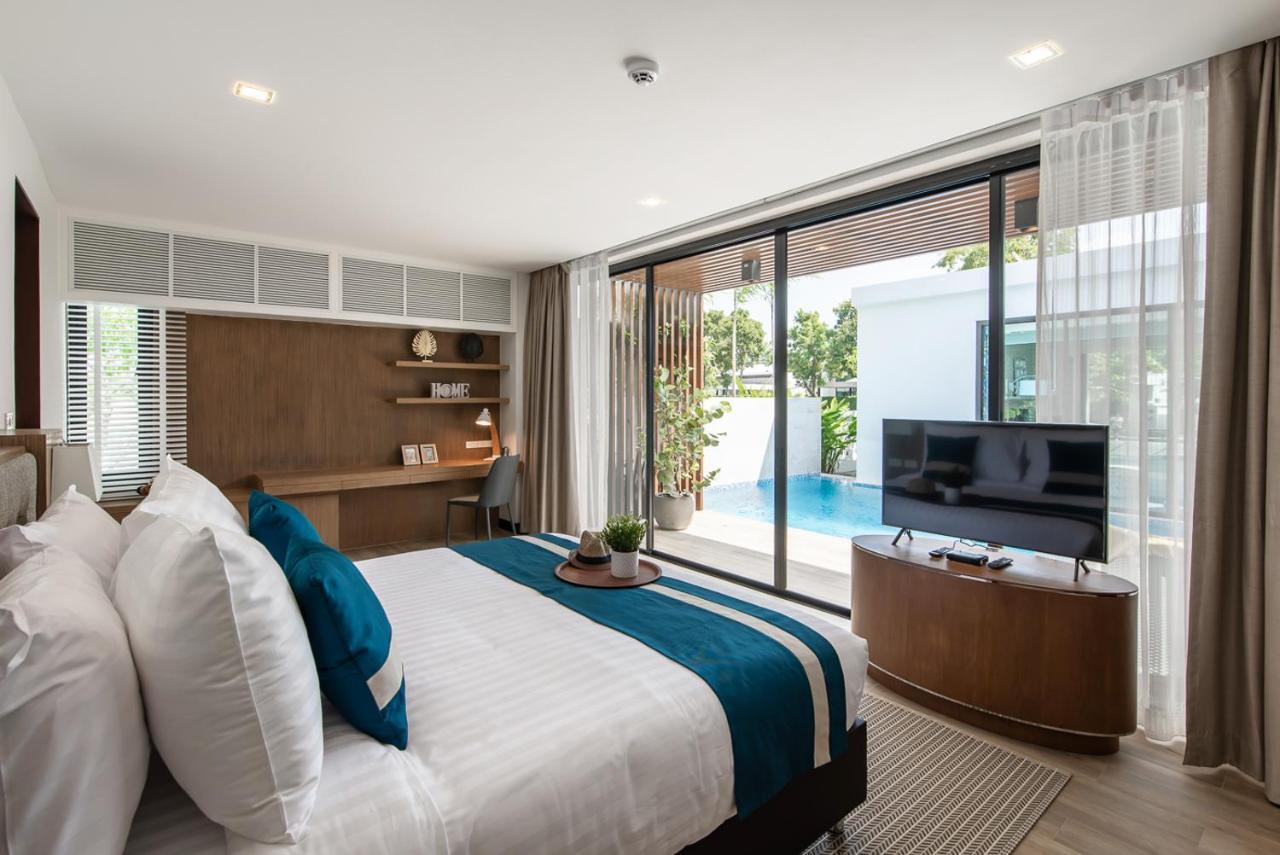 Movenpick Luxury Villa1Fl-Private Pool-Sha Certified Na Chom Thian Bagian luar foto