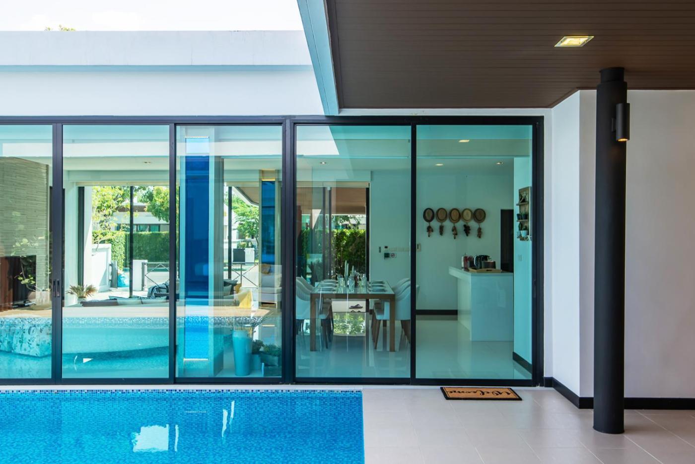 Movenpick Luxury Villa1Fl-Private Pool-Sha Certified Na Chom Thian Bagian luar foto